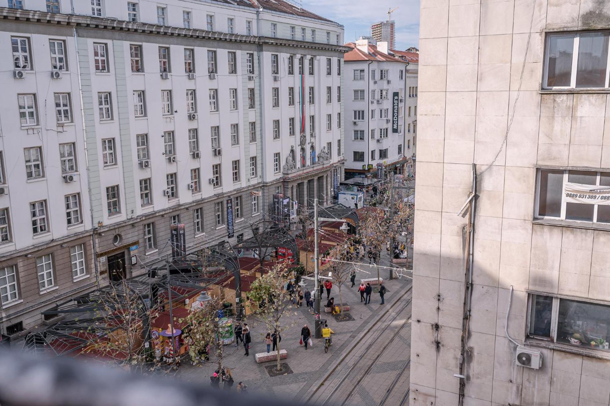 Slaveykov Sqr Urbanlux Topcentre 2Bdr Free Parking София Екстериор снимка
